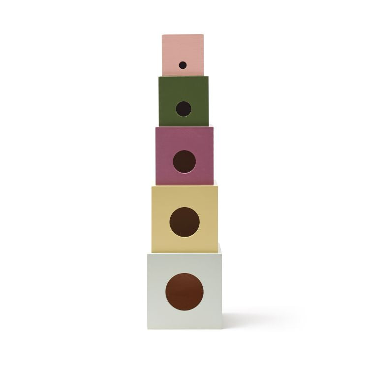 Stapelwürfel Holz Edvin, Kids Concept, Stapelspielzeug, ab 12 monate, holzspielzeug, lernspiele, stapelspielzeug