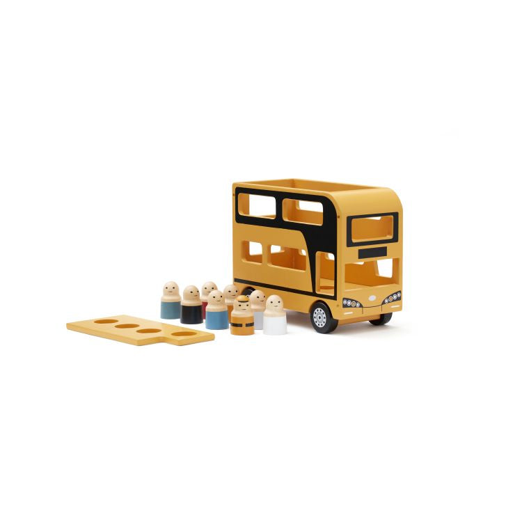 Doppeldeckerbus Aiden, Kids Concept, Autos & Co., ab 24 monate, auto, holzspielzeug