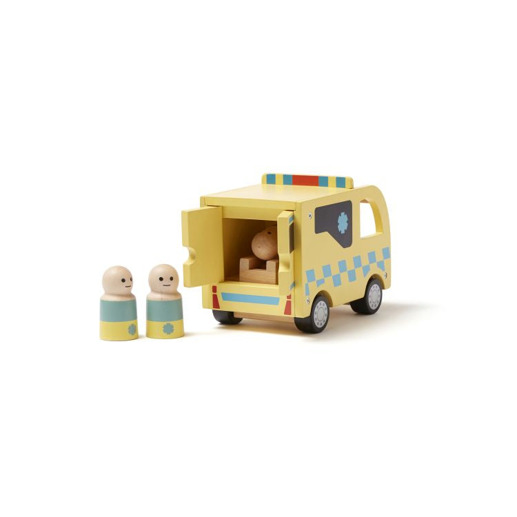 Krankenwagen Aiden, Kids Concept, Autos & Co., ab 36 monate, auto, holzspielzeug