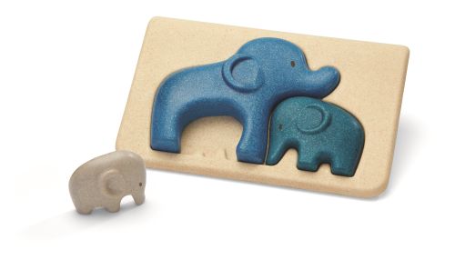 Puzzle Elefanten, Plantoys, Puzzles, ab 18 monate, puzzles