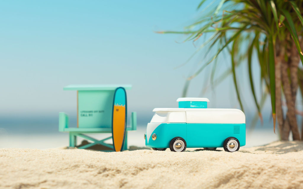 Holzauto Americana - Beach Bus - Ocean, Candylab, Autos & Co, ab 3 jahre, auto