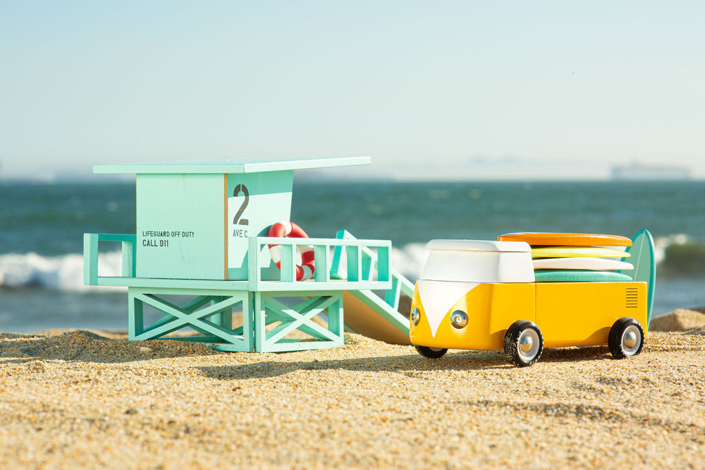 Holzauto Americana - Beach Bus - Sunset, Candylab, Autos & Co, ab 3 jahre, auto