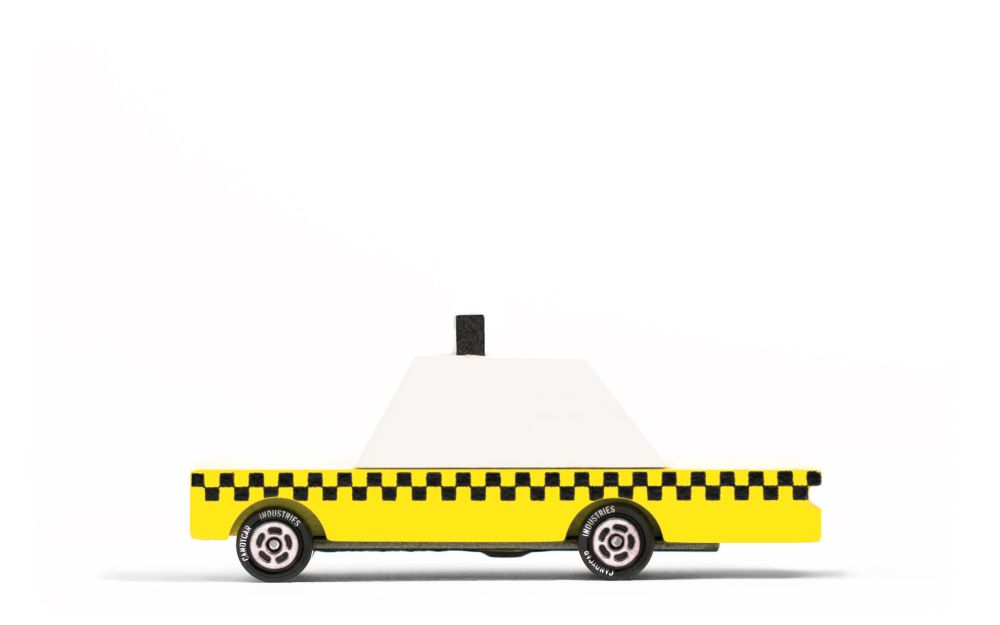 Holzauto Candycar - Gelbes Taxi, Candylab, Autos & Co, ab 3 jahre, auto