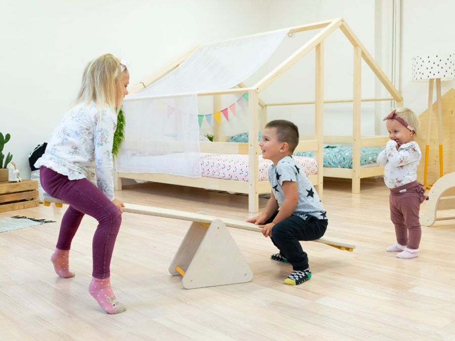 Montessori Balance-Set TRIANGLES, Benlemi, Klettern, Rutschen & Schaukeln, schaukel