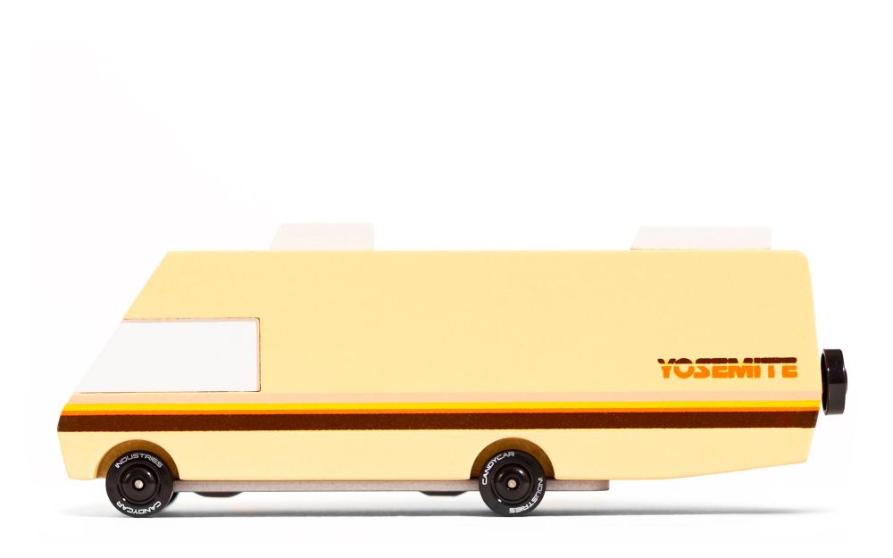 Holzauto Candycar - Yosemite Mobile Wohnwagen, Candylab, Autos & Co, ab 3 jahre, auto