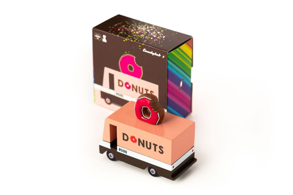 Holzauto Candycar - Donut Van, Candylab, Autos & Co, ab 3 jahre, auto