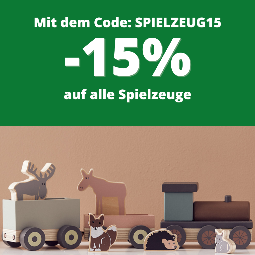 Rabat 15 % auf alle Spielzeuge auf Keikin.de