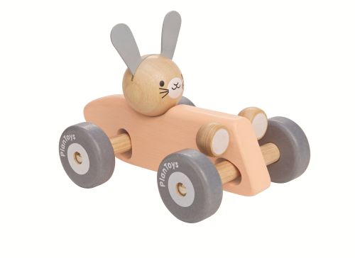 Rennwagen mit Hase, Plantoys, , ab 12 monate, auto