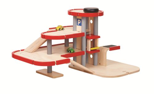 Parkhaus groß, Plantoys, Autos & Co., ab 3 jahre, auto, Bestseller, holzspielzeug