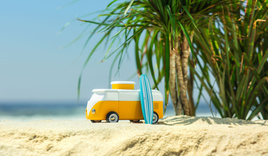 Holzauto Americana - Beach Bus - Sunset, Candylab, Autos & Co, ab 3 jahre, auto