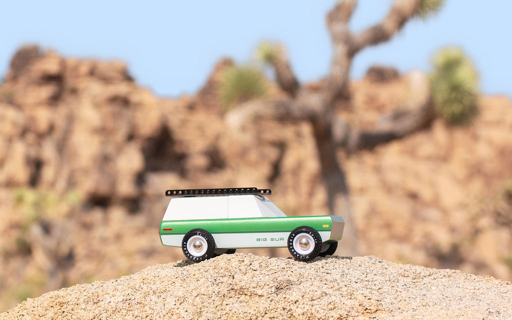 Holzauto Americana - Big Sur - Grün, Candylab, Autos & Co, ab 3 jahre, auto