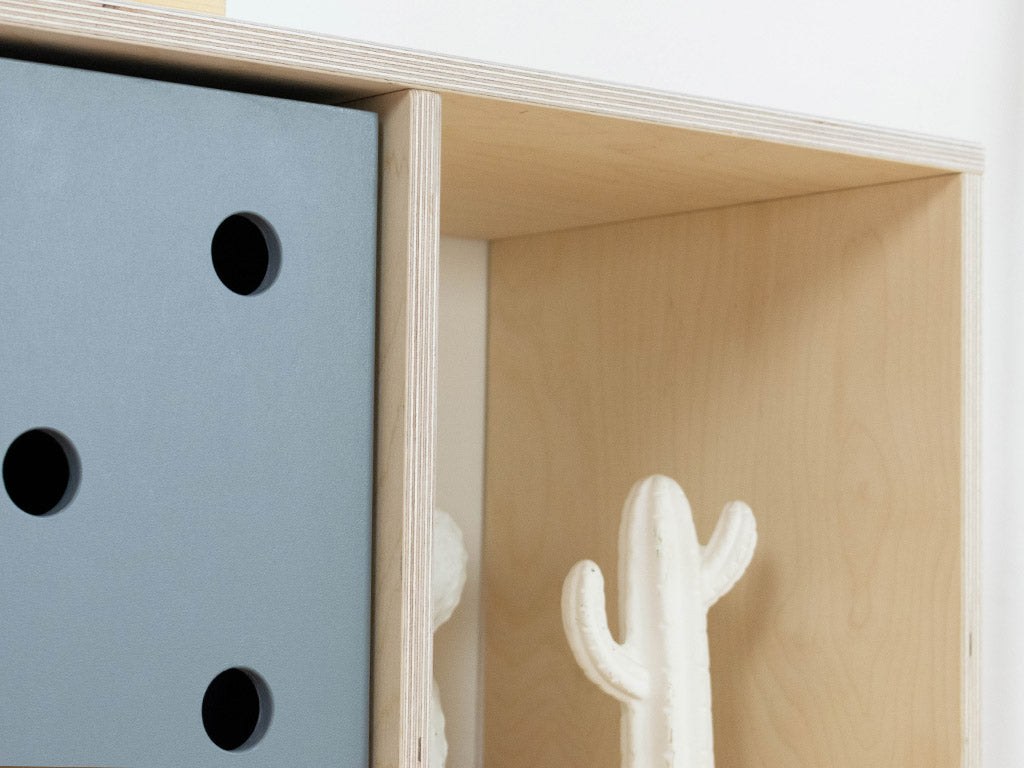Holzregal NABOKSY 1x4, Benlemi, Regale, regale