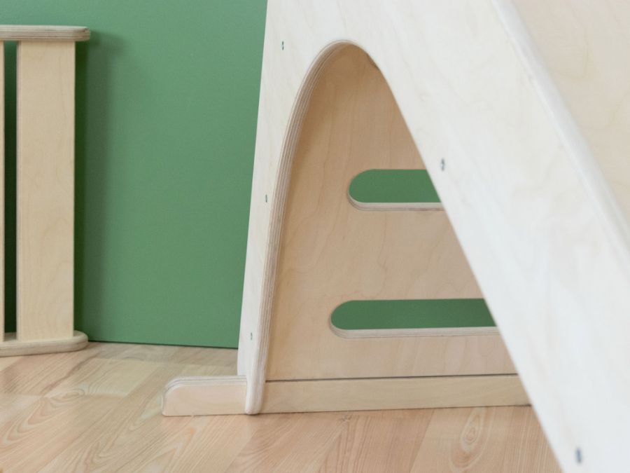 Kinderrutsche FICHEE aus Holz, Benlemi, Klettern, Rutschen & Schaukeln, schaukel